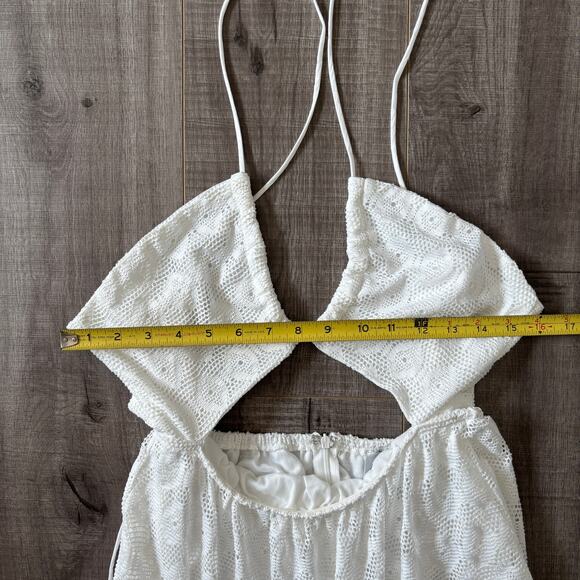 Hello Molly Been Good Maxi Dress White US 4 - Picture 6 of 12